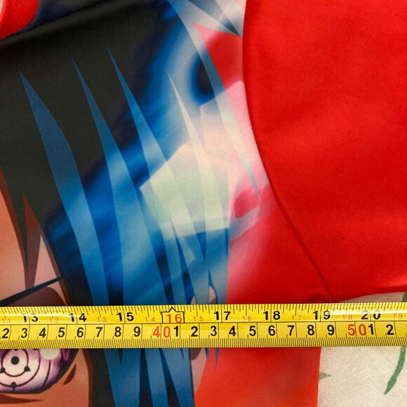 Naruto Sasuke Split Face Long Sleeve Graphic Shirt Mr 1991 Inc Miss G0 Size M - Picture 7 of 8